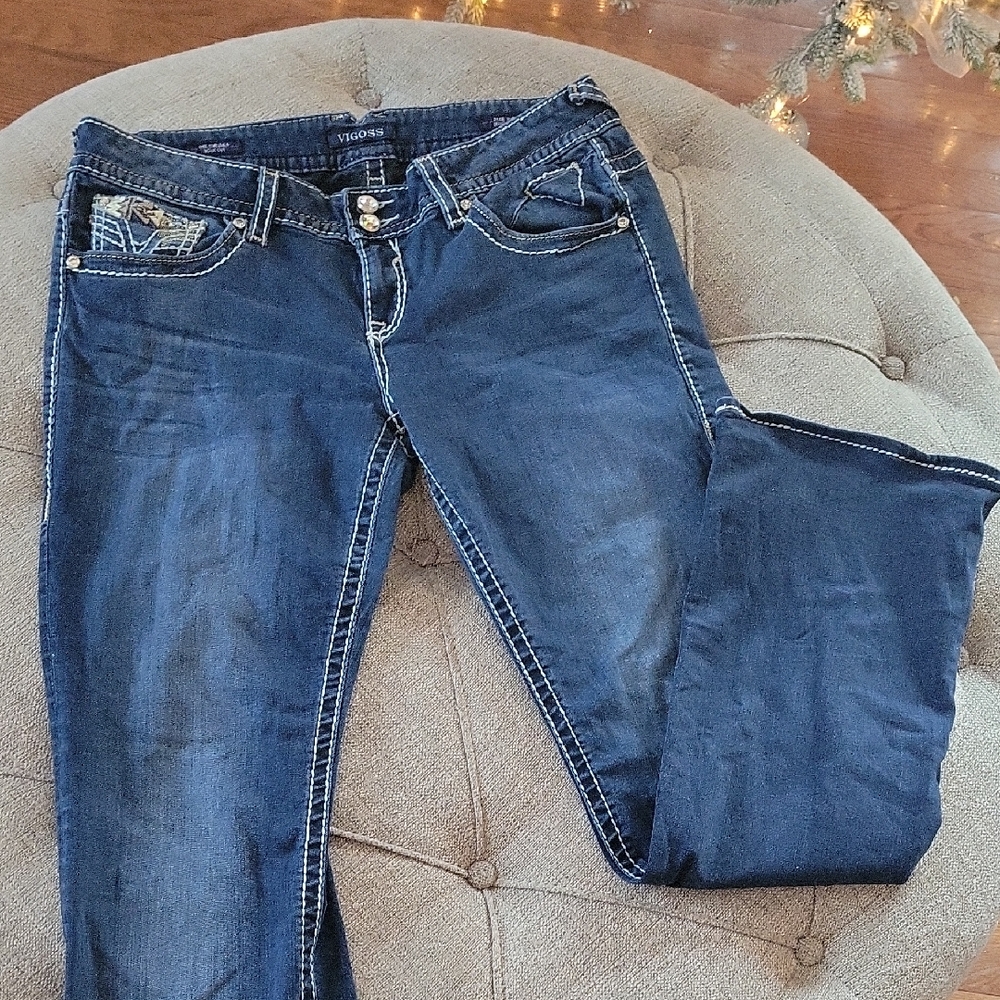 Vigoss Dark Blue Boot Cut Jeans